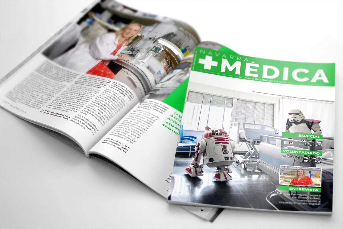 masmedica's tweet photo. 📚Ya puedes leer en papel y en versión digital el número 4 de "Navarra+Médica" https://t.co/SOLpFSNaC2 https://t.co/8BtoV5B0PA