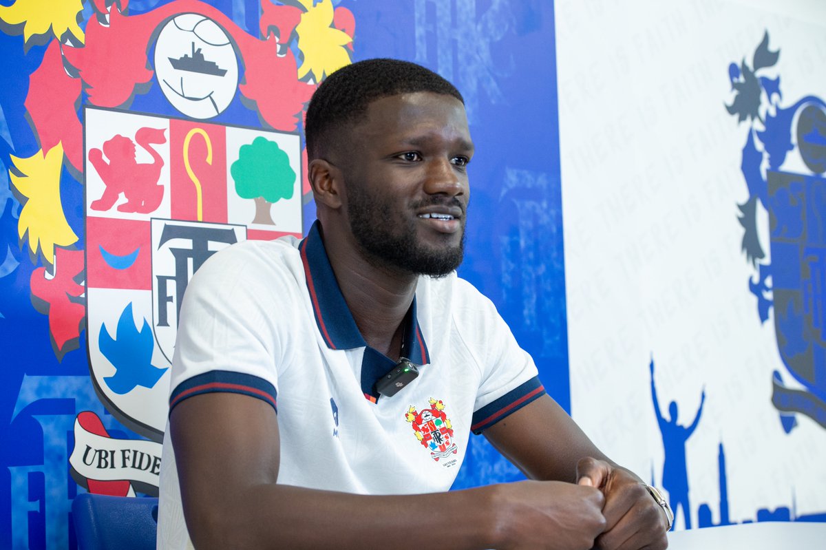 TranmereRovers's tweet image. 👋 Welcome to Tranmere, Saidou!

#TRFC #SWA