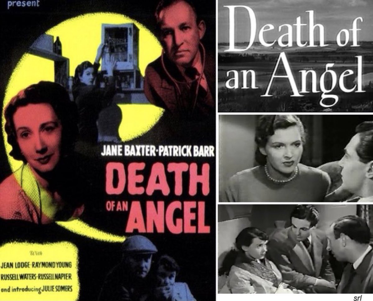 SaveRedlandLibr's tweet photo. 11:15pm TODAY on @TalkingPicsTV
The 1952 #Hammer #Crime film🎥 “Death of an Angel” directed by #CharlesSaunders from #ReginaldLong’s screenplay & based on #FrankKing’s play🎭 “This is Mary's Chair”
🌟#PatrickBarr #JaneBaxter #JulieSomers #RaymondYoung #JeanLodge #RussellNapier https://t.co/hrA7IPK17i
