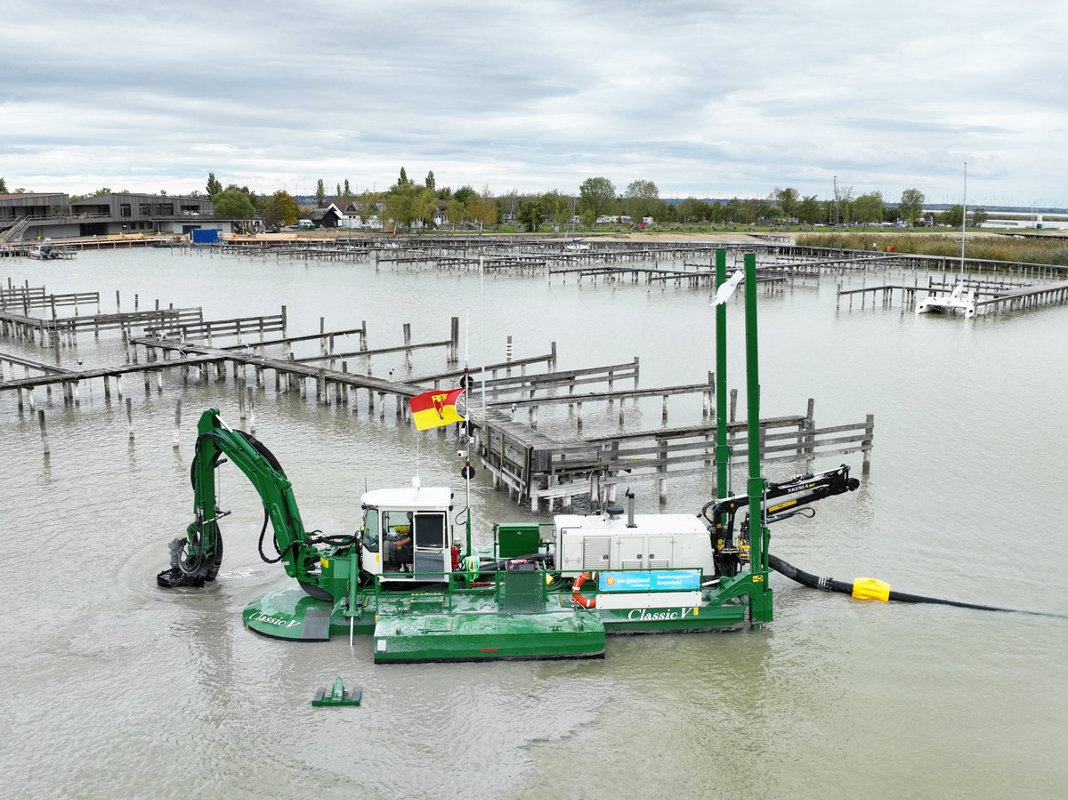 La tecnología #Watermaster mejora el estado ecológico de un sitio Patrimonio Mundial de la <a href="/UNESCO/">UNESCO 🏛️ #Education #Sciences #Culture 🇺🇳</a> en #Austria. Nuestros #dragadores anfibios eliminan nutrientes excesivos y mejoran el acceso a actividades recreativas en el lago Neusiedl. Vea el Newsletter:watermaster.fi/wp-content/upl…