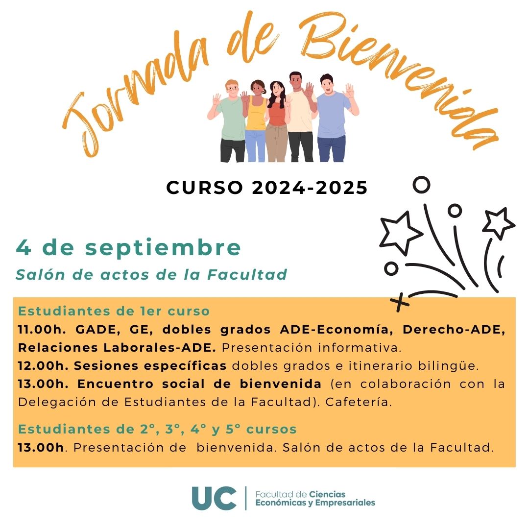 Todo preparado para dar la bienvenida a los estudiantes y el inicio del curso 2024-25 🔜