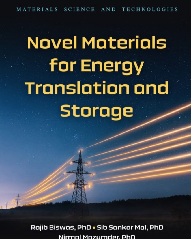 MSLS_MAHE's tweet photo. Congratuations!
Dr. Nirmal Mazumder, Assoc Prof. Dept. of Biophysics, MSLS, MAHE, Assoc Prof. Rajib Biswas, Tezpur University, Assoc Prof. Sib Sankar Mal, NIT Karnataka for editing book "Novel Materials for Energy Translation and Storage"  https://t.co/fYwwaixjDI 
@MAHE_Manipal https://t.co/pcjWePgNwM