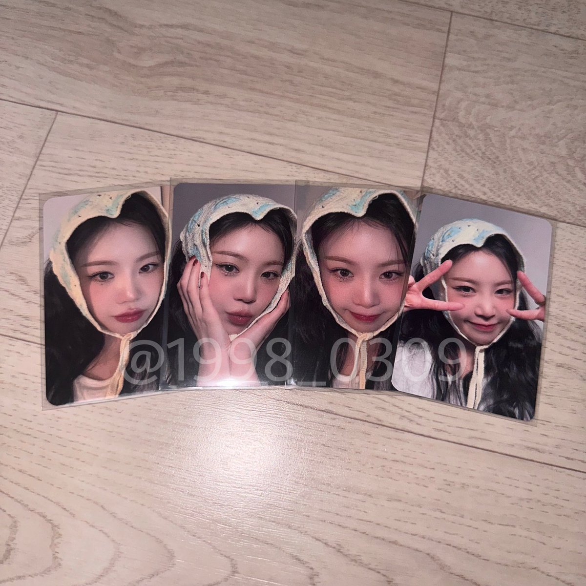 1998_0309's tweet photo. #수진 

카운팅스타, iminitv, idoustage 특전들 도착❤️‍🔥
노란색 두건 포카 너무 귀여워서 보자마자 소리지름..

#SOOJIN https://t.co/y9Ce8Rw41o