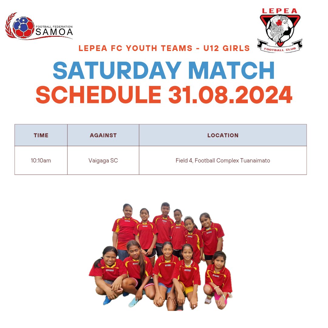 Lepeafc's tweet photo. Prepare for an exciting Saturday filled with football matches featuring 6 youth teams and Premier Men's &amp; Women's teams all in one day. Join us to cheer on our LFC teams! Looking forward to seeing you there! 👍

Let's go Teams 💪 https://t.co/GVFT4HhdcV