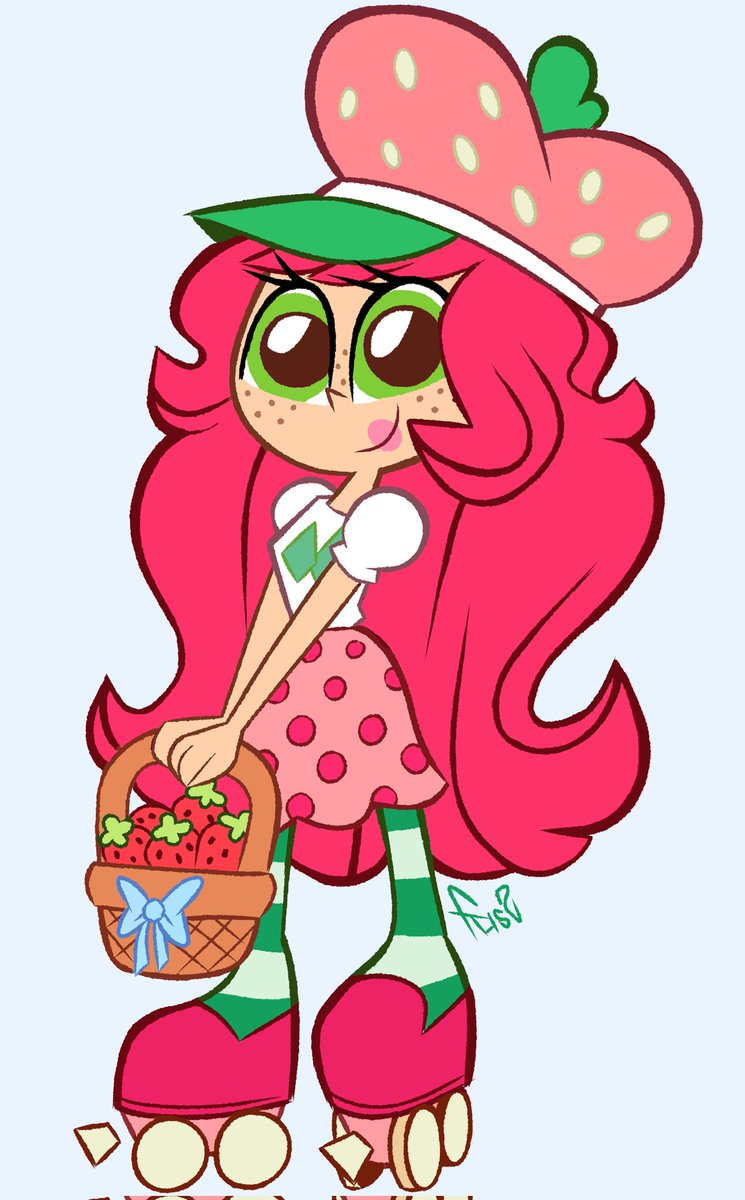 FFraciSS's tweet photo. Strawberry Shortcake in the style of Milky Way and the Galaxy Girls!
Fun Fact: One of the main inspiration for MWGG is Strawberry Shortcake! Makes me think on how similar this show would've been
#MilkyWayAndTheGalaxyGirls #MWGG #StrawberryShortcake #MWatGG https://t.co/53XiJwf4Em