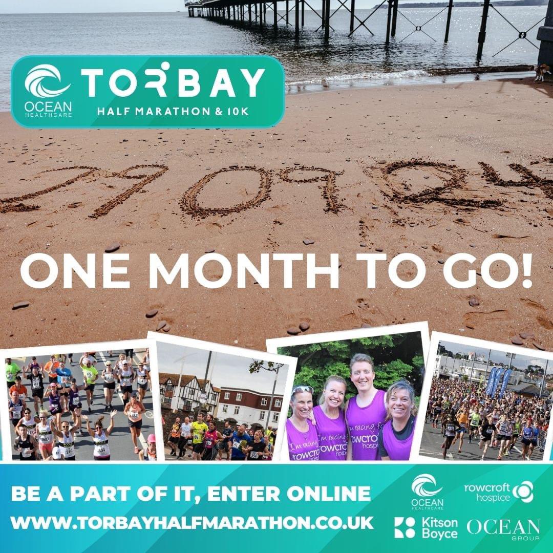 Torbay Half Marathon and 10k (@tqhalfmarathon) on Twitter photo π£ ONE MONTH TO GO! π£
Not long now until South Devonβs most exciting running event, <a href="/OceanHealthUK/">Ocean Healthcare</a> Torbay Half Marathon and 10k 2024! πππΏββοΈ
Thereβs still time to sign up! β¬
torbayhalfmarathon.co.uk π£ ONE MONTH TO GO! π£
Not long now until South Devonβs most exciting running event, <a href="/OceanHealthUK/">Ocean Healthcare</a> Torbay Half Marathon and 10k 2024! πππΏββοΈ
Thereβs still time to sign up! β¬
torbayhalfmarathon.co.uk