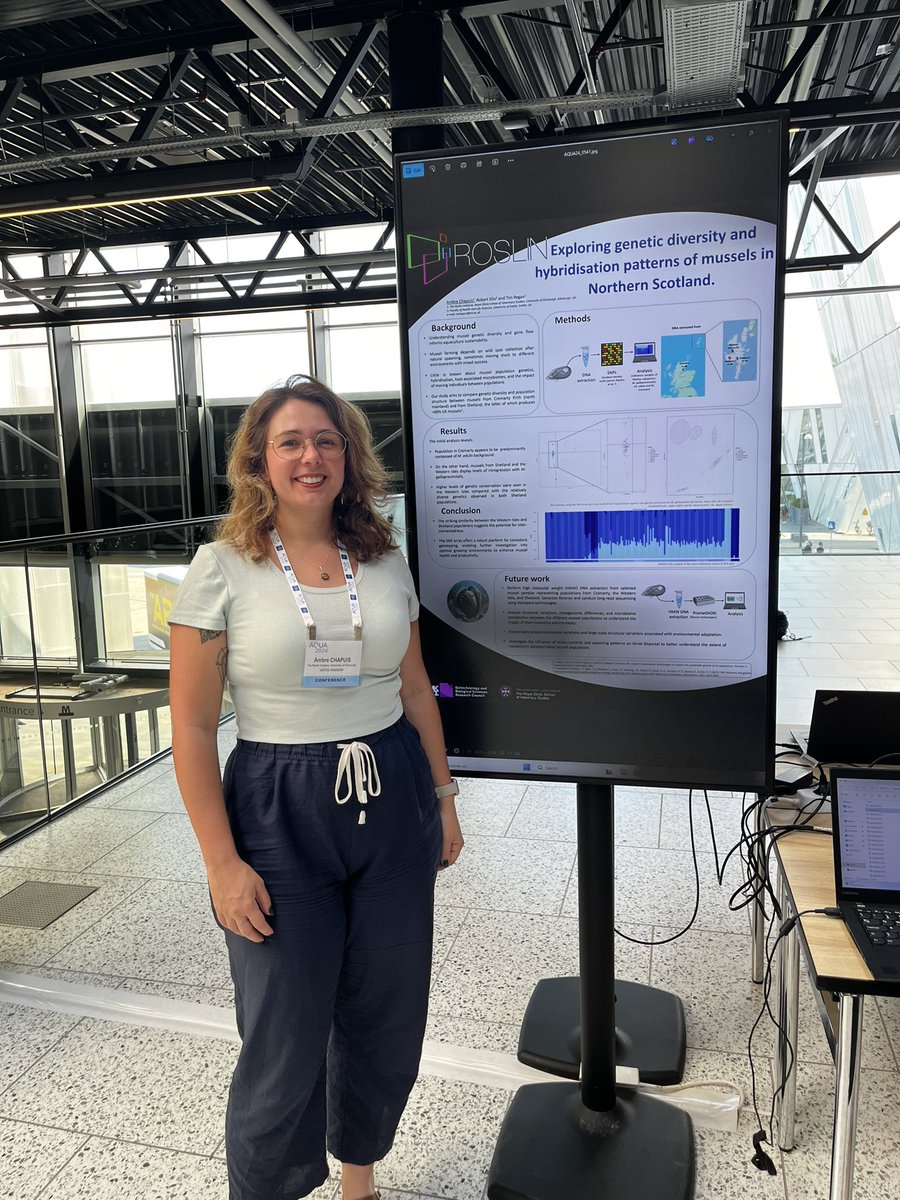 Ambre Chapuis, PhD (@ambrechap) on Twitter photo Thrilled to share my research on mussel genetic diversity and population at #AQUA24! 🦪 Discover how genetic insights can help aquaculture. Stop by my poster at the bivalve and mollusc session. <a href="/easaqua/">European Aquaculture Society (EAS)</a> Thrilled to share my research on mussel genetic diversity and population at #AQUA24! 🦪 Discover how genetic insights can help aquaculture. Stop by my poster at the bivalve and mollusc session. <a href="/easaqua/">European Aquaculture Society (EAS)</a>
