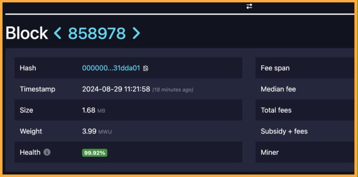 NEW:  Solo Bitcoin miner just earned a massive $200K block reward.👀

Successfully mined block number 858,978, earning a reward worth 3.275 BTC