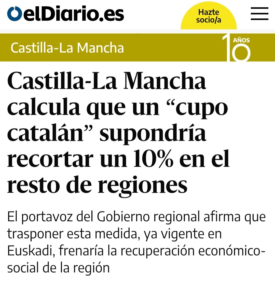 jm_clavero's tweet photo. Bon dia

Dedicat als qui diuen que Catalunya viu a costa d'Espanya i als qui neguen l'espoli.

Nota per a Garrulus hispanicus: Les captures són de mitjans antiindependentistes i alguns d'extrema dreta https://t.co/OQrDtIRtT5