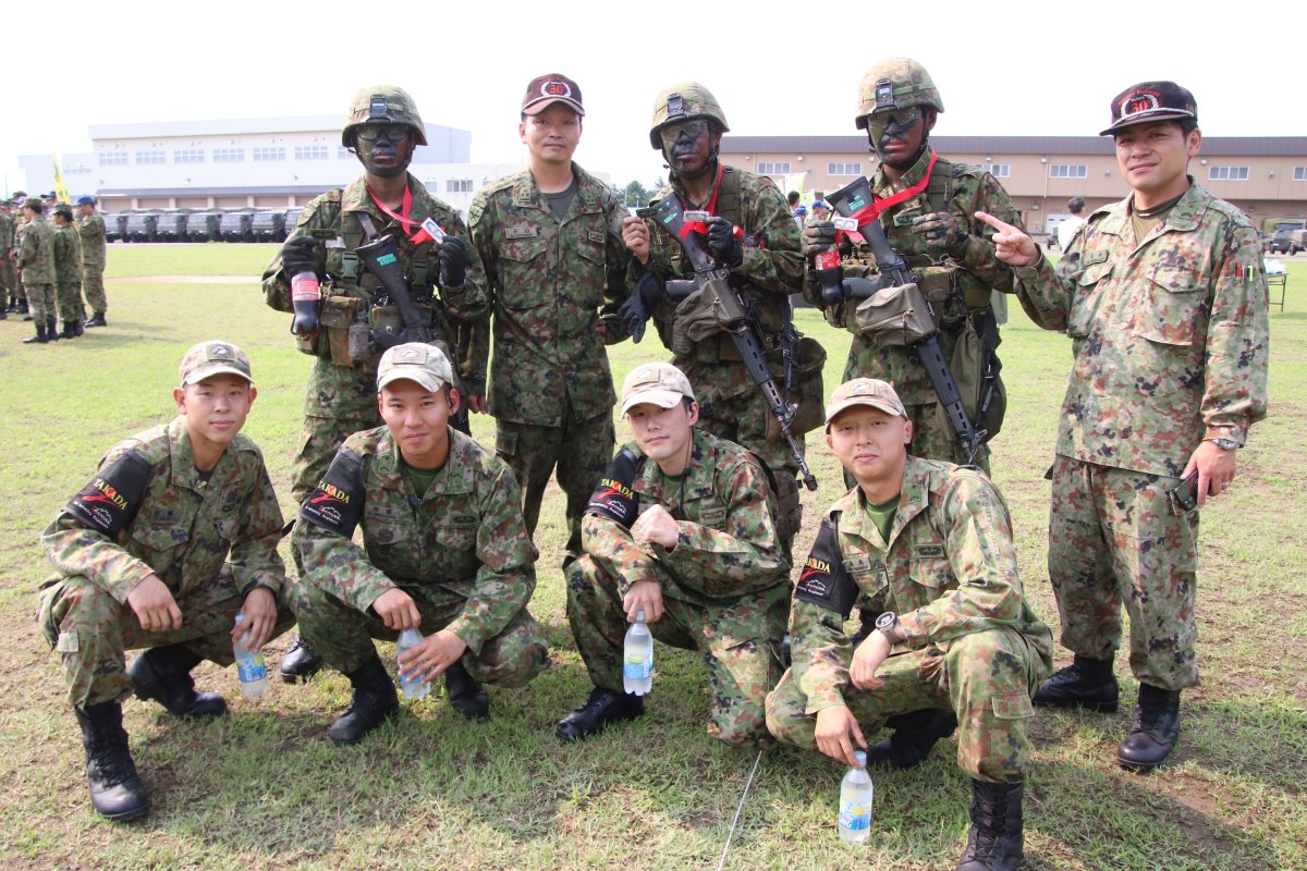 高田駐屯地 で実施された旅団レンジャー集合教育が修了し、30連隊