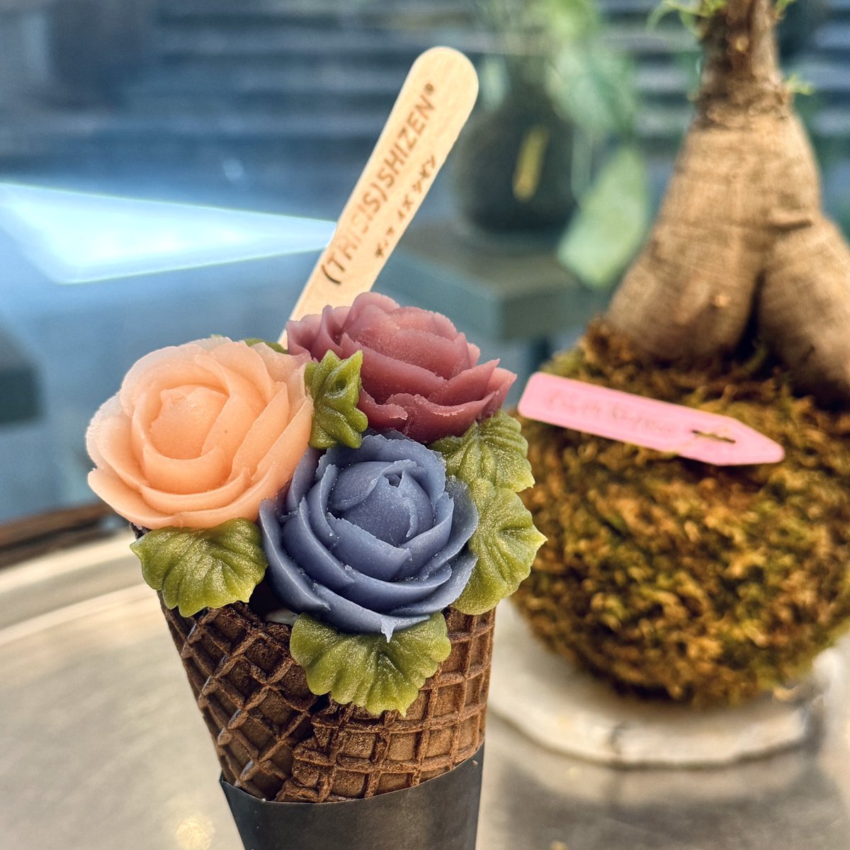 catpotart's tweet photo. あんこアイスクリームコーン
#SHIZEN https://t.co/qFKbkyoXkR