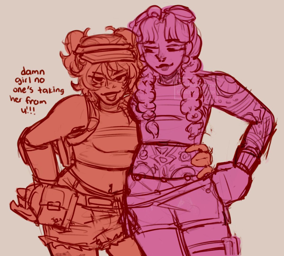 llunarecl1ps's tweet image. summer machinist… let her and her gf match at the beach!!! #FortniteFanArt #nitroengineering