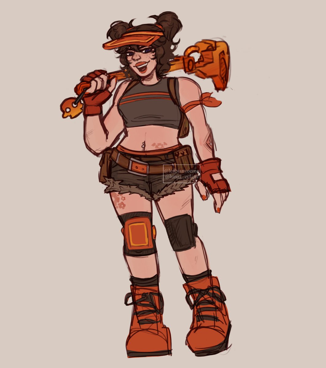 llunarecl1ps's tweet image. summer machinist… let her and her gf match at the beach!!! #FortniteFanArt #nitroengineering