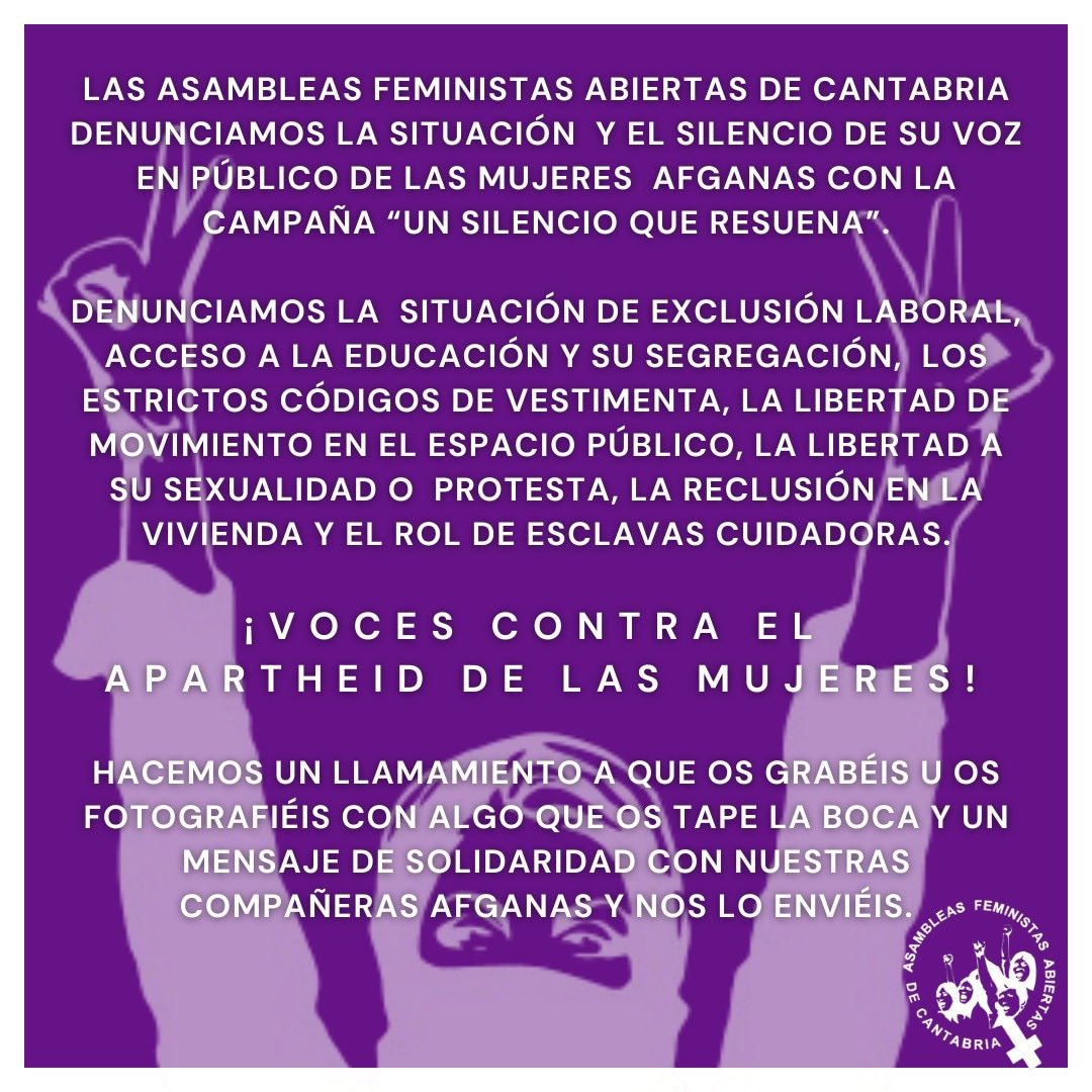 Asambleas Feministas Abiertas de Cantabria tweet media