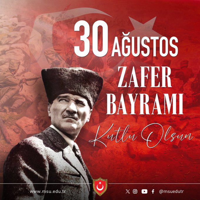 30 Ağustos'ta Atatürk tarafından komuta edilen Başkomutan Meydan Muharebesi'nde akşam olduğunda büyük bir zafer kazanıldı. Atatürk, bu zafere Sırplar'a karşı kazanılan Sırp Sındığı savaşına benzeterek Rum Sındığı savaşı demişti.
30 Ağustos Zafer Bayramımız kutlu olsun.