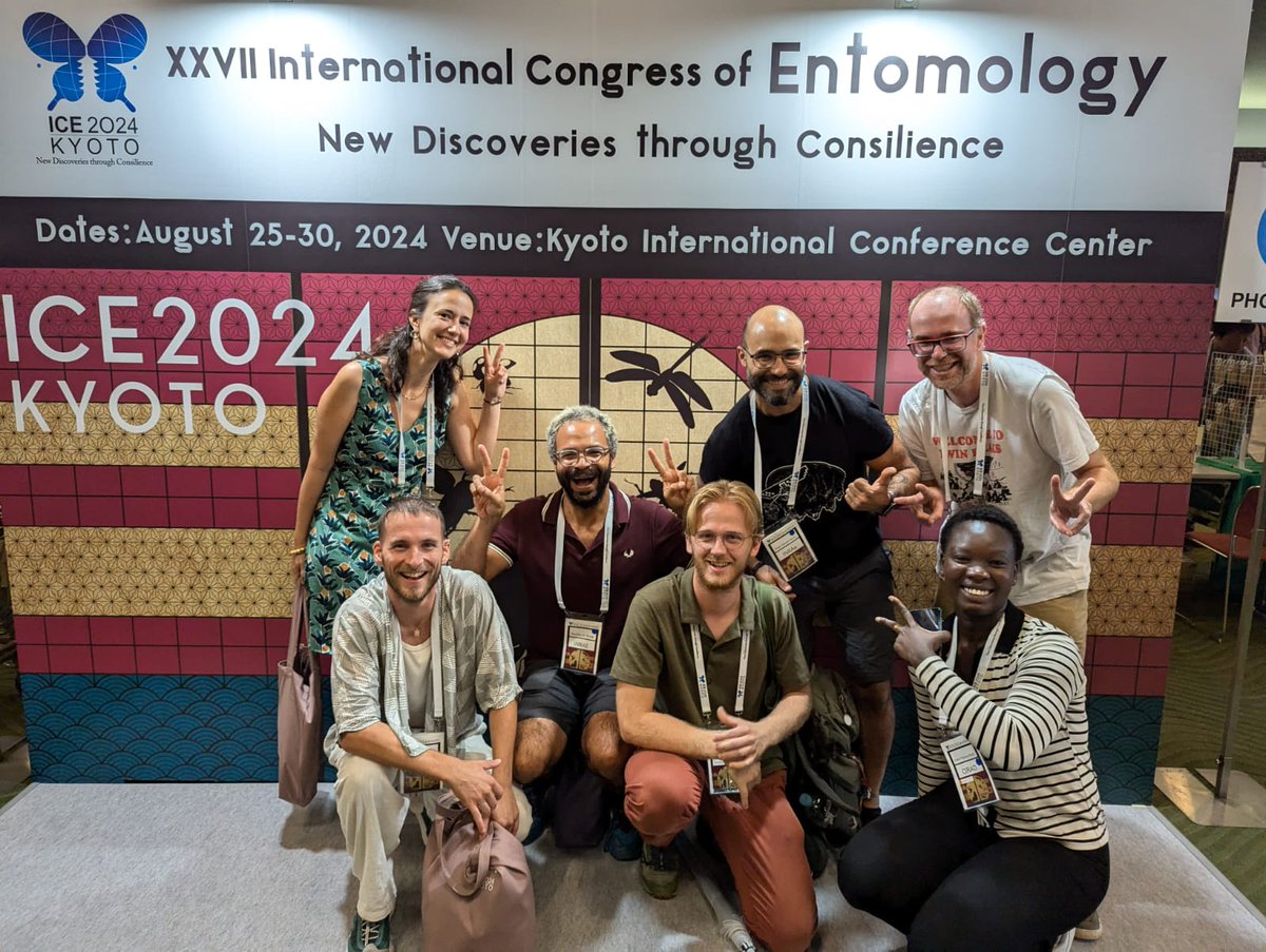 Benoit Penel (@benoitpenelecol) on Twitter photo Clap de fin pour <a href="/ice2024kyoto_jp/">International Congress of Entomology 2024 Kyoto JP</a> .
Such a good experience. Clap de fin pour <a href="/ice2024kyoto_jp/">International Congress of Entomology 2024 Kyoto JP</a> .
Such a good experience.