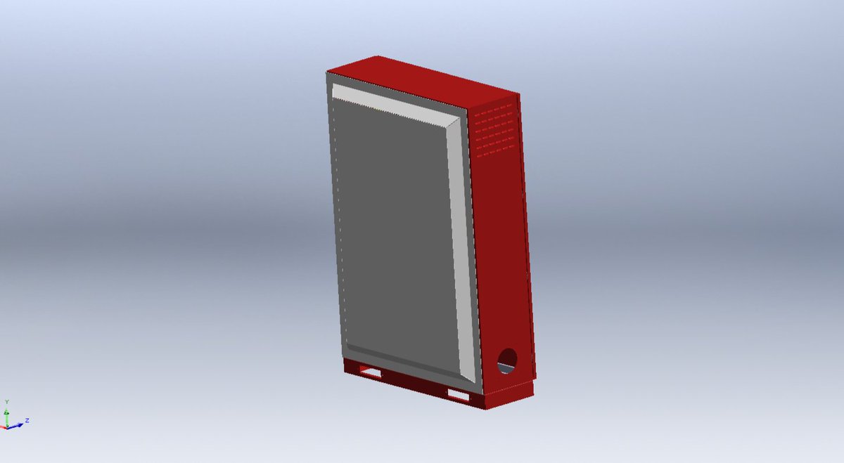 VPA_Group's tweet photo. *Project:* Server Cabin Design

*Description:* Designed a robust and efficient server cabin using SolidWorks, leveraging our expertise in 3D modeling and CAD design.  
#mechdesign
#servercabin
#mechanicalengineeringworld https://t.co/ckJ0L3tOvN