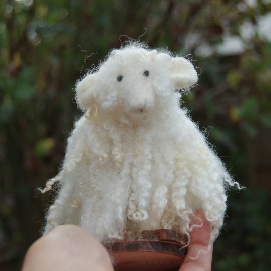 Yorkshireharec1's tweet photo. Needle Felt curly fleece Sheep, wool Sheep, Sh... - Folksy https://t.co/MHZ1oaen1e #newonfolksy 

#sheep #textileart https://t.co/EFqlwBgJbP