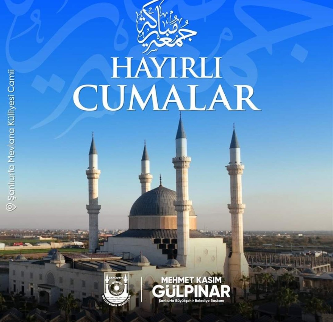 Cumamız Mübarek olsun İnşallah