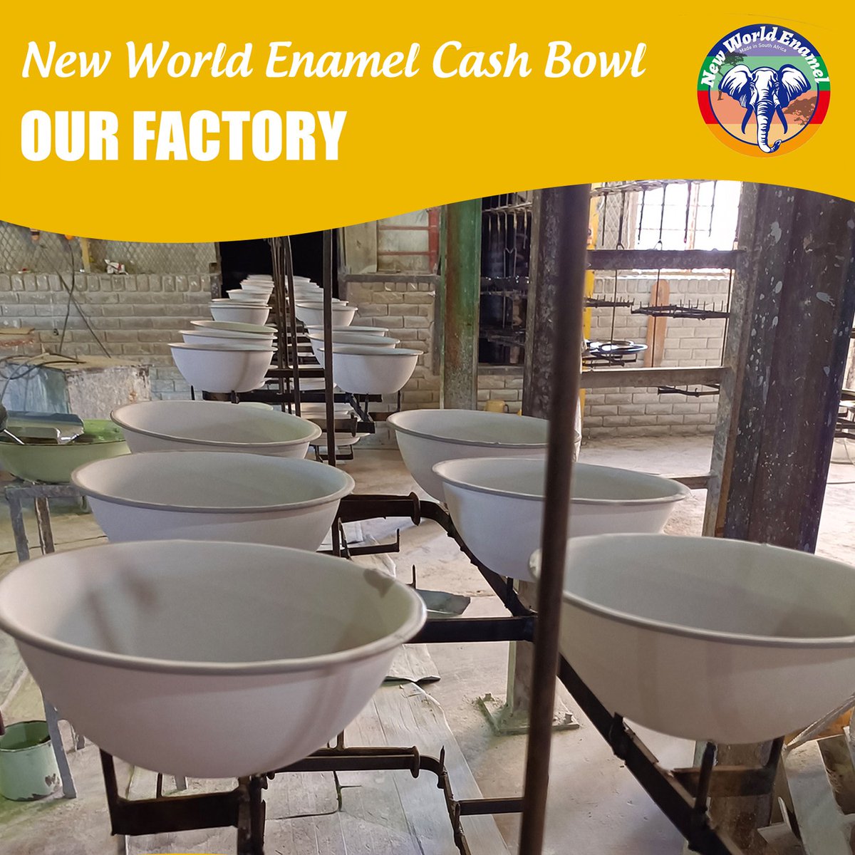 NewWorldEnamel1's tweet photo. Our   Factory
    https://t.co/HYg9GBLcDe
    WhatsApp 060 6999 888 for service
    #Big5Cookware #NewWorldEnamel #NewWorldEnamelware #SouthAfrican   #Enamelware#la cocina https://t.co/TEOBIEiZOn