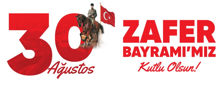 30 Ağustos Zafer Bayramı kutlu olsun
#bayram 
#30agustos