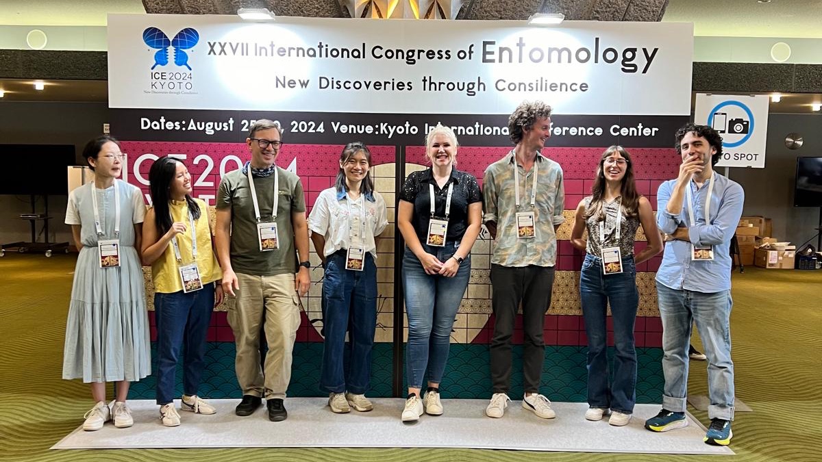 Our lab had an excellent time at the International Congress of Entomology in Kyoto. We learnt a lot, met lots of interesting people and ate great food!   #ice2024 #ice2024kyoto