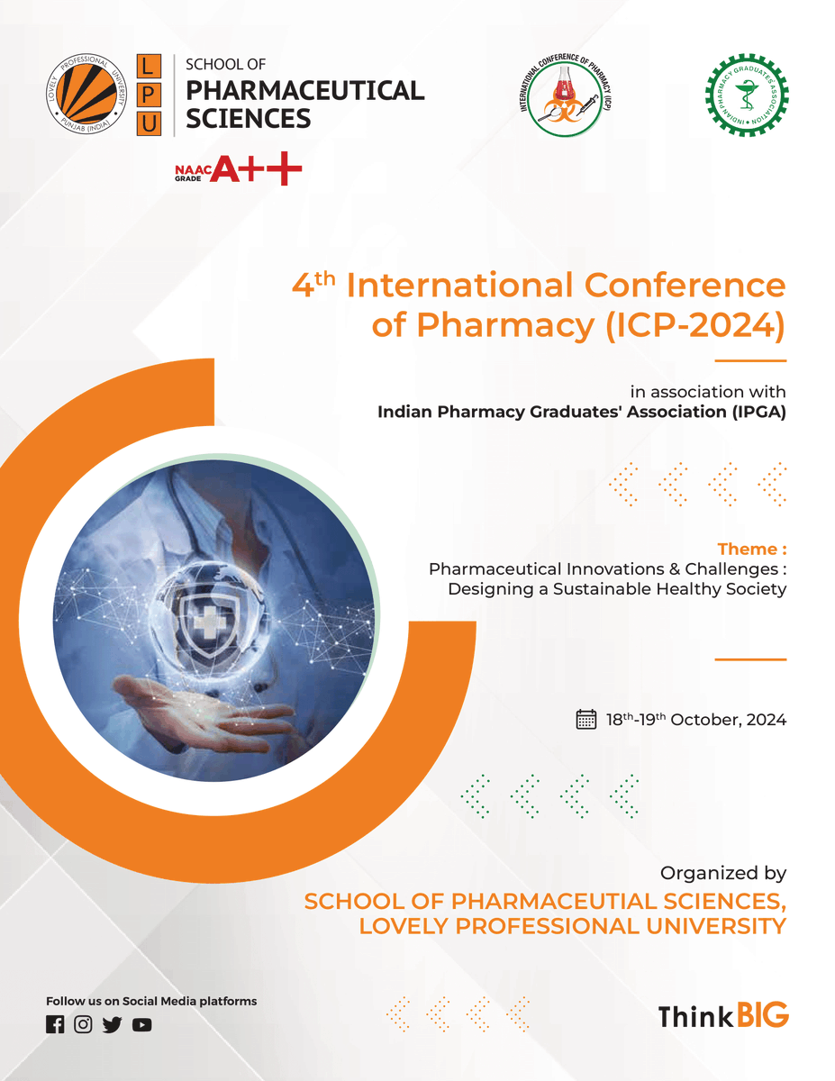 LPUPharmacy's tweet photo. The countdown to the 4th International Conference of Pharmacy (ICP2024) is ON! 🧪 REGISTER AT https://t.co/UsUtJHxWYs 💊🔥 #ICP2024 #InnovationInPharmacy #PharmaLeaders #IPGA #lpuuniversity #lpu #lpupharmaceutical #thinkbig https://t.co/xWF8xYCtDR