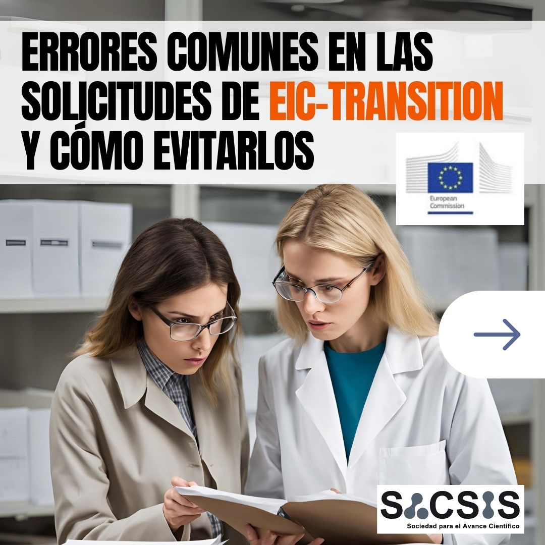 eSACSIS's tweet image. El programa EIC-Transition ofrece oportunidades únicas para empresas innovadoras. ¡No dejes que estos errores comunes frenen tu éxito!

i.mtr.cool/dafokyydhr

#EICTransition #EIC #financiacion