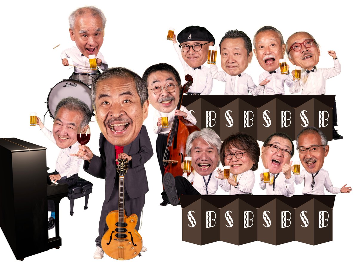 BoppersStaff's tweet photo. (まさかのリリース情報!!)“まだ作るのか”と楽団の内外から疑問の声も湧き上がる中、何と!! 5年半ぶりとなる9枚目のアルバムが完成!! 11/20発売決定!! 
アルバム特設サイトでは早くもアルバム購入予約スタート♬⇒
https://t.co/lg6GivLN7a
#バッパーズ #吾妻光良 https://t.co/dSJQtgvBop