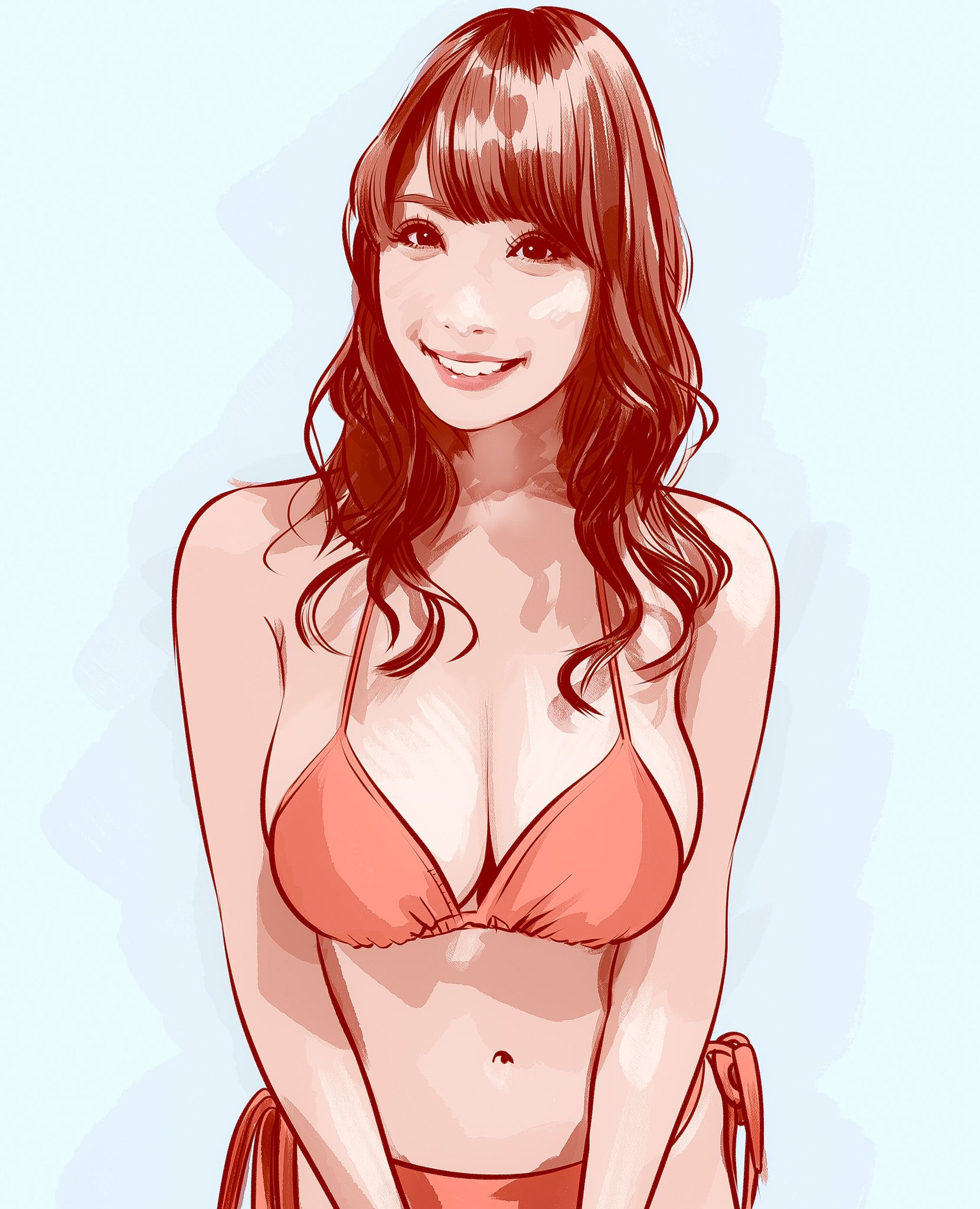 AV女優 RION ブラジャー / X