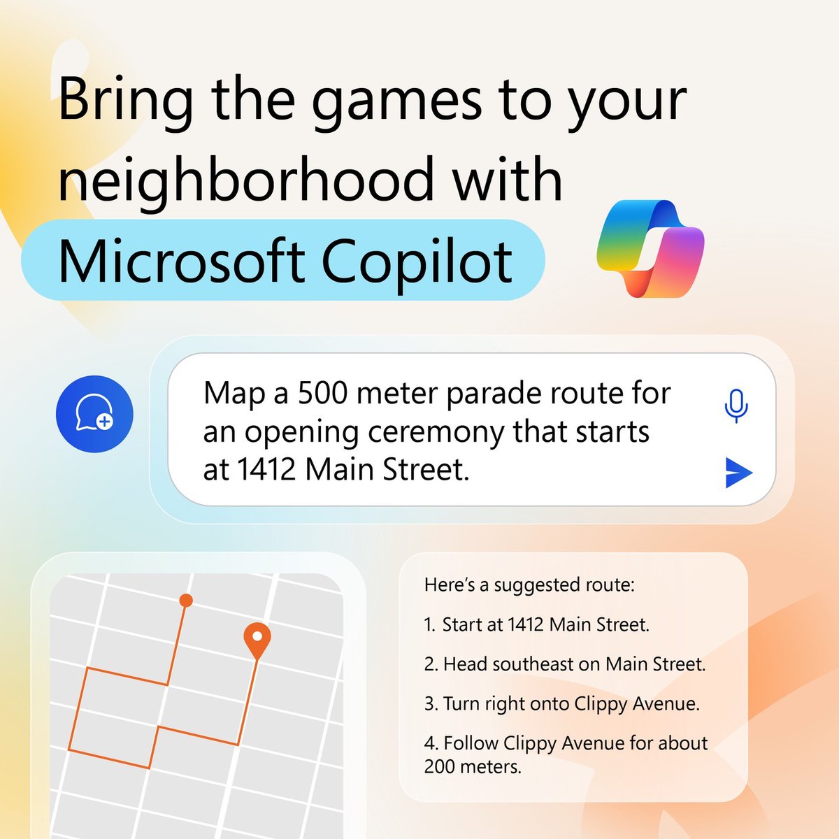 Lasst die Spiele beginnen! 🥇🥈🥉⁠ ⁠

Lerne wie ein Champion mit Microsoft Education Aufgaben, die von globalen Wettbewerbern inspiriert sind 🌍 

#AI