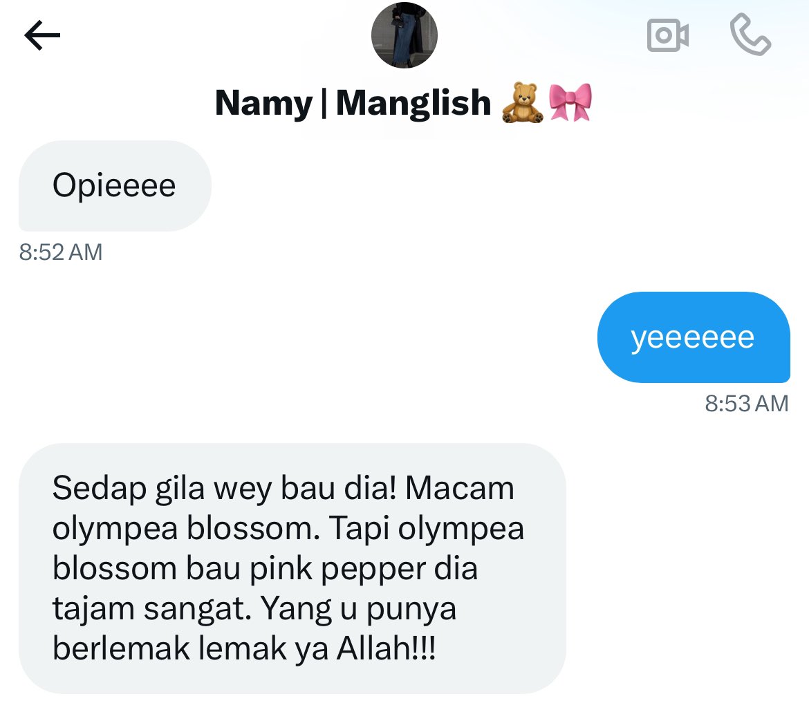 wearebacktoo's tweet photo. Another day another feedback for #PrincessEra.

Just imagine bau wangi dia very flowery but very berlemak gitu! 💐👸

Sebab tu kita panggil dia #PrincessEra sebab automatic rasa macam soft girl vibes bila pakai 

Nak dapat sample here ⤵️
https://t.co/09zG51Esdx https://t.co/7jQzZ2fSgF