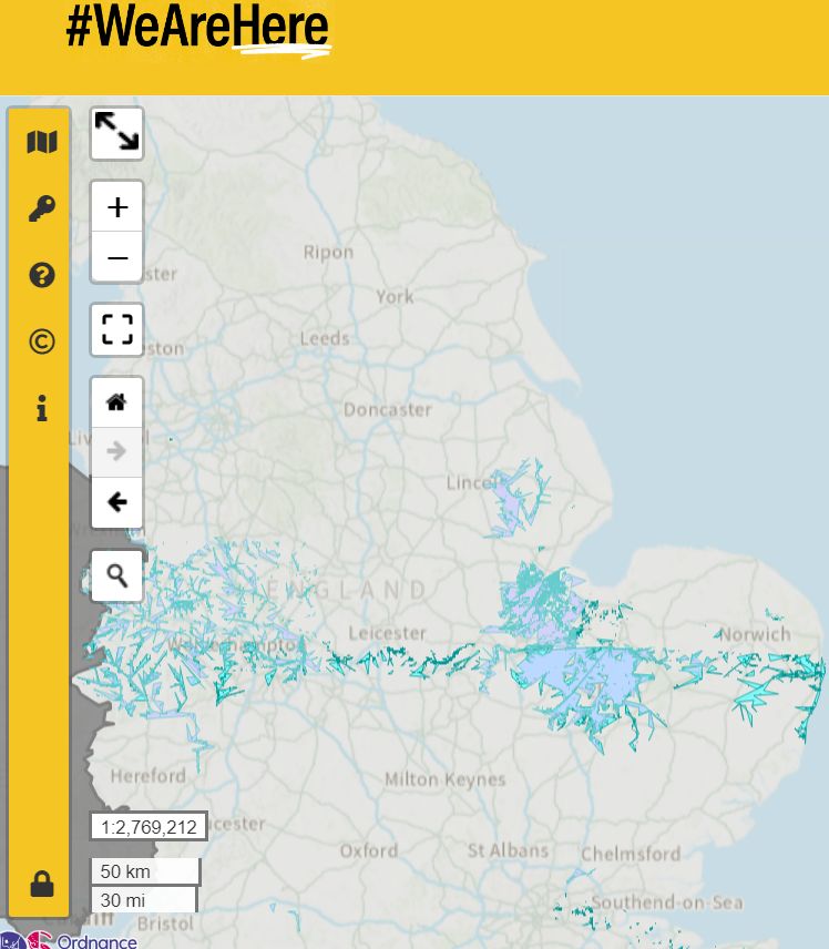 RightsClimate's tweet photo. Some parts of the UK have seen the wettest summer on record. Our England #floodmap, developed with ClimateJust and @OfficialUoM not only shows which areas are in flood zone 2 and 3, if and where there are flood defences in place, the flood risk from rivers & the sea.. https://t.co/ahiCXcNLBW