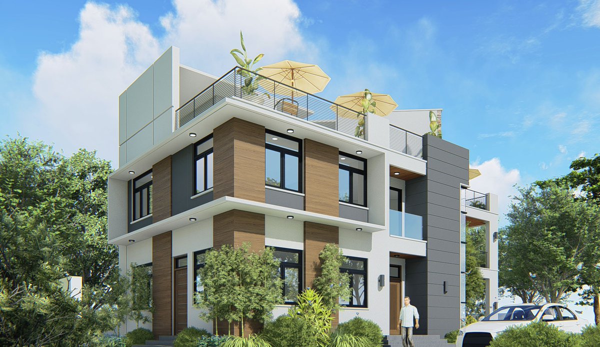 lmcengfront's tweet image. Project: 2-Storey Residence With Roofdeck