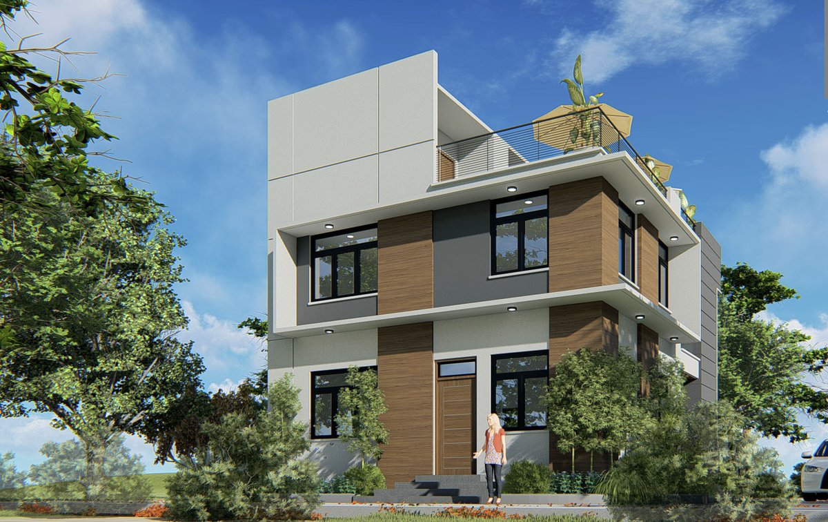 lmcengfront's tweet image. Project: 2-Storey Residence With Roofdeck