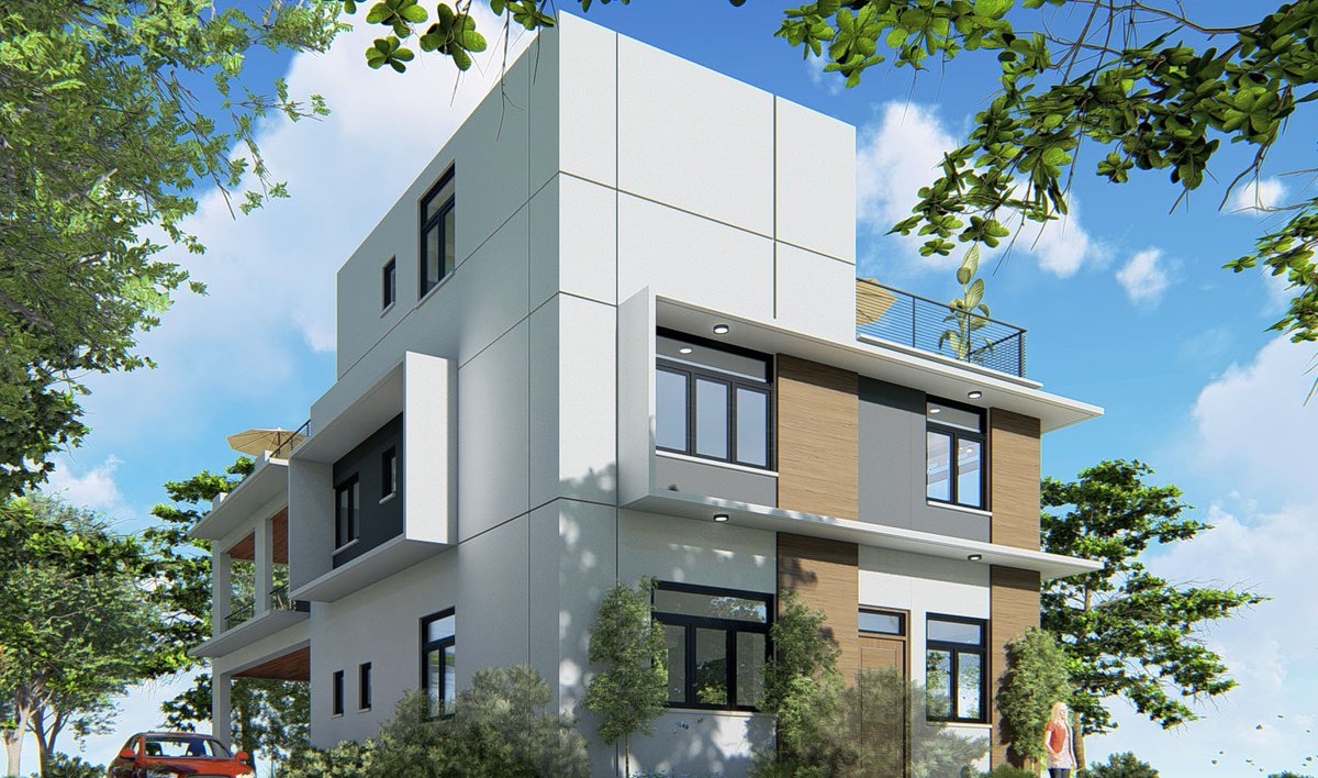 lmcengfront's tweet image. Project: 2-Storey Residence With Roofdeck
