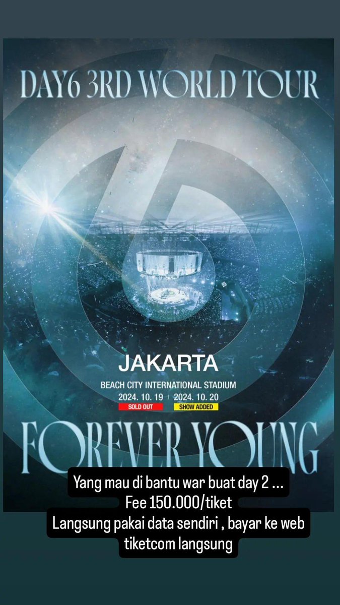 JASTIP TIKET KONSER tweet media