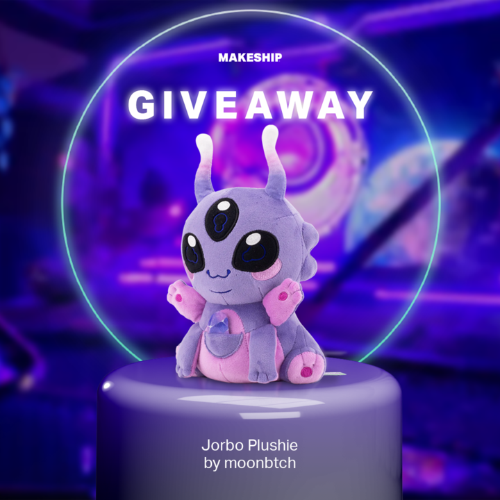 It’s ✨GIVEAWAY TIME ✨

We’re giving 1 lucky fan the chance to win a Jorbo Plushie! Here's how to enter:

1. Follow <a href="/Makeship/">Makeship</a> and <a href="/MOONBTCH/">MOONBTCH 🔮🌙 STIMATHON</a>
2. Retweet this post

Giveaway ends Monday, September 2nd.  Winner will be randomly selected and contacted by Makeship. Good luck!