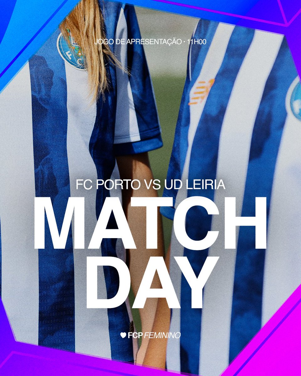 FCPorto's tweet photo. Fazer história! O dia do nosso primeiro jogo de futebol feminino ⚽
🐉 Estádio do Dragão ▶ Abertura de portas 10h
📺 Porto Canal/ FC Porto TV 

#FCPortoW https://t.co/ClL7tOzsVi