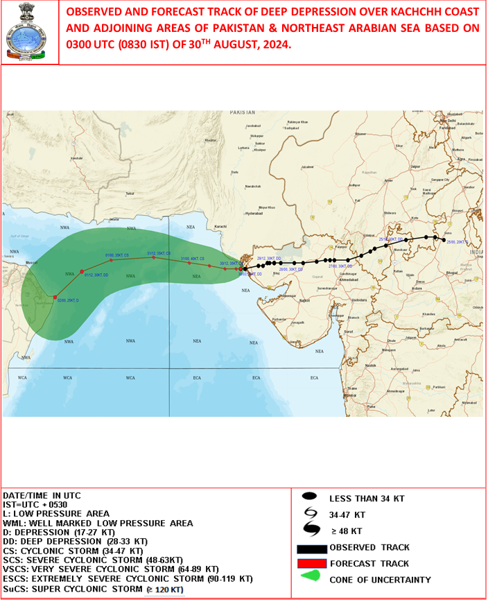 LimWeather's tweet photo. #Invest91A now #02A off #India/#Pakistan border near #Karachi,#Sindh/#Gujarat forecast to become 45mph #Cyclone(ic) storm as it heads W over N #ArabianSea towards #Oman;interests there should watch closely!
#Wxtwitter #Wxx #Tropicswx #Cyclone #Asna #91A #CycloneAsna #Flooding https://t.co/PhWIbFbCC1