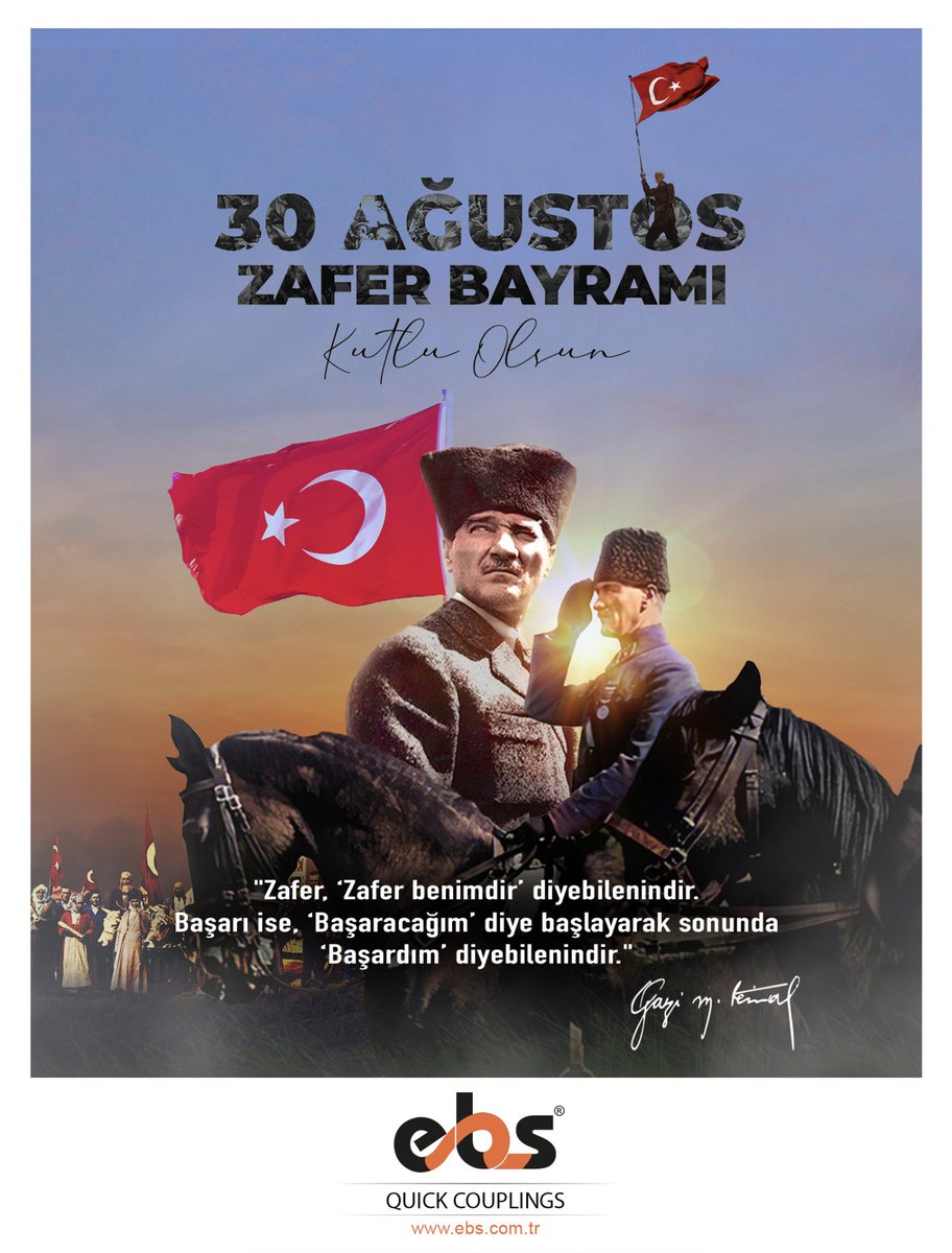 EbsQuick's tweet photo. 30 AĞUSTOS ZAFER BAYRAMIMIZ KUTLU OLSUN!
#30ağustos #30ağustoszaferbayramı #30ağustoszaferbayramımızkutluolsun #zaferbayramımızkutluolsun #zaferbayrami https://t.co/3UDsy5OrI5