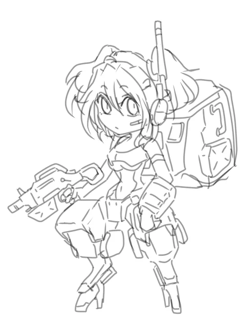 メカ少女rkgk 