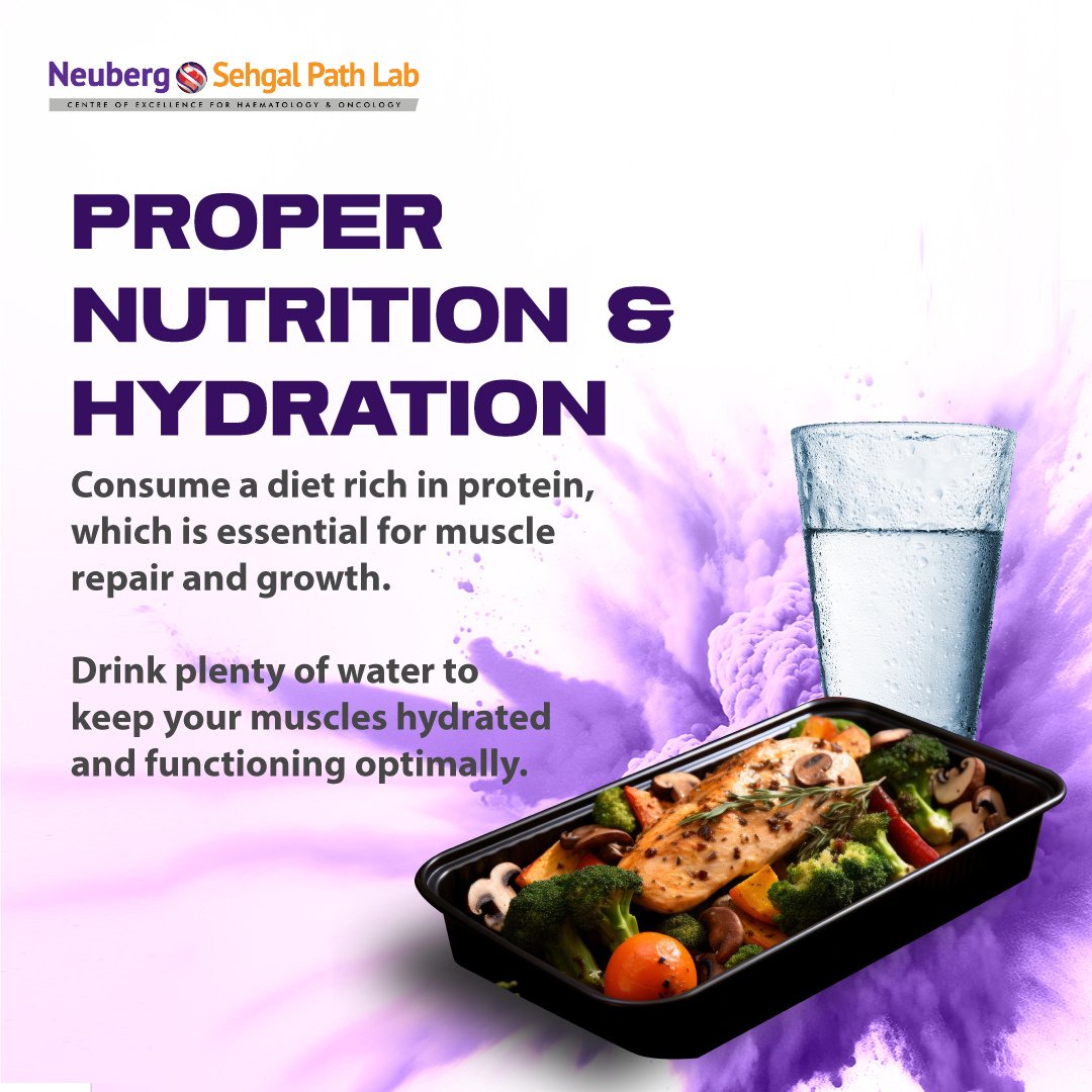 SehgalPathLab's tweet photo. Stay Strong, Stay Healthy.  Master these muscle health tips and boost your strength and endurance. Remember, balance is key. #NeubergDiagnostics #MuscleHealth #musclehealthtips #regularcheckupsmatter #NeubergSehgalPathLab https://t.co/bt5HenkAr6