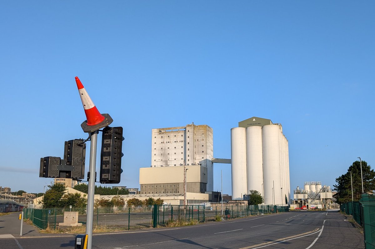 On my run... Chancelot Mill, Leith EH6