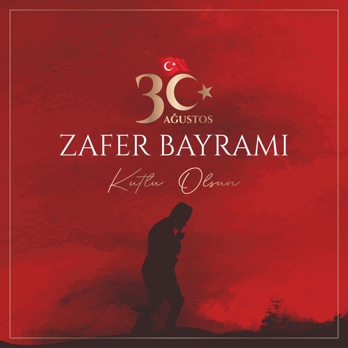 #30AgustosZaferBayramımız kutlu olsun!