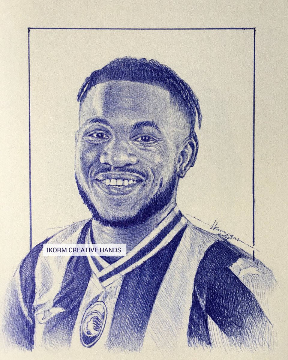 IkormOgar's tweet photo. My Amazing drawing of @Alookman_ https://t.co/JAyQ7c1YMq