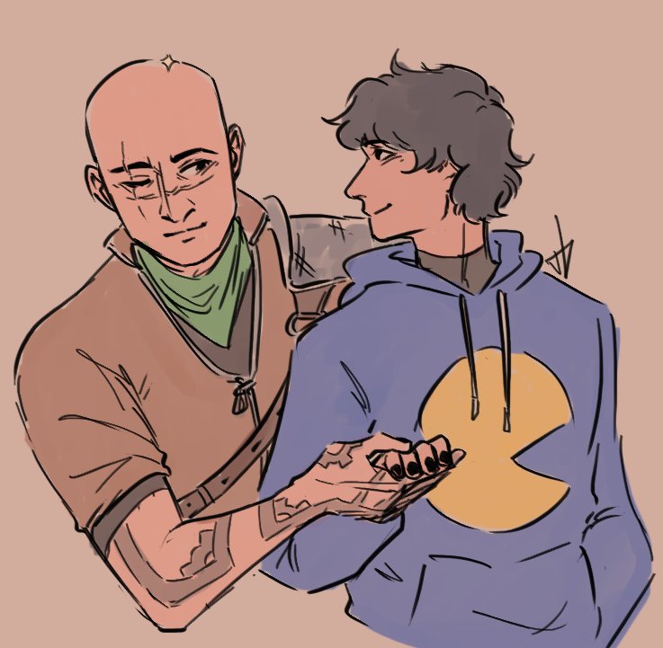 saw hideduo trending today and it reminded me of the sillies...
#hideduo #fanart