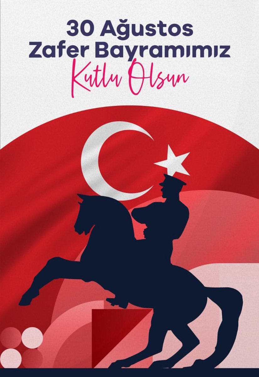 🇹🇷"Ya istiklal, ya ölüm"

102 yıl önce bugün, Türk milleti küllerinden yeniden doğdu. 
Büyük zaferi bize hediye eden Gazi Mustafa Kemal Atatürk ve tüm kahramanlarımızı saygı ve minnetle anıyoruz. 30 Ağustos Zafer Bayramımız kutlu olsun.
#30AğustosZaferBayramı