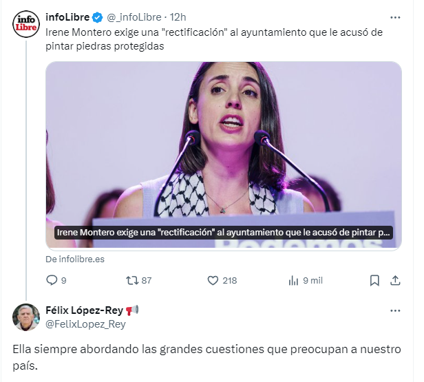 remerikos's tweet photo. Amigo @FelixLopez_Rey 

Sabes que te defendí a pecho descubierto cuando ALMEIDA soltó un bulo contra ti, y espero que lo hayas denunciado. Aún guardo el vídeo

Pero cuando te columpias me lo pones muy difícil

Deja la ironía a un lado. Se te da regular https://t.co/okVUKutX7L