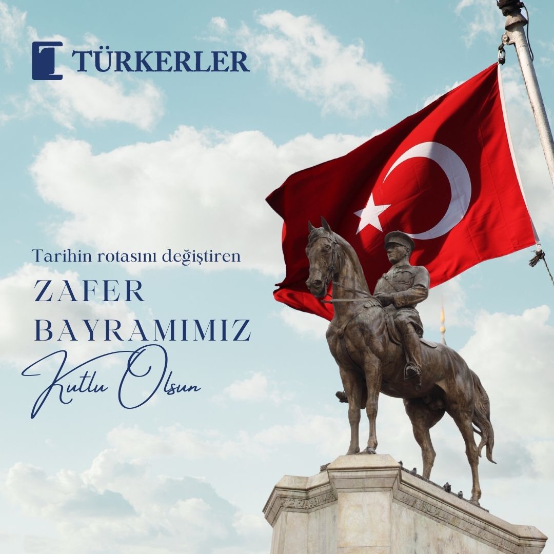 ⁣Cumhuriyetimizin kurucusu ulu önder Mustafa Kemal Atatürk ve kahraman silah arkadaşlarını saygı ve minnetle anıyoruz. 30 Ağustos Zafer Bayramımız kutlu olsun!     
#türkerlerholding #30ağustoszaferbayramı #30ağustos